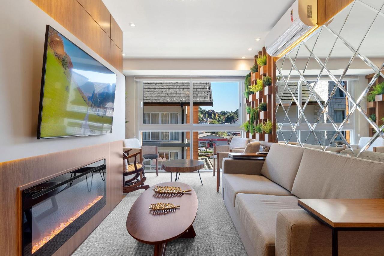 Vita Boulevard Luxo 2 Suites By Achei Gramado Luaran gambar